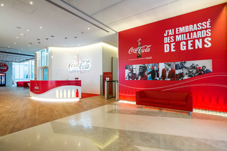 New Coca Cola Office in France