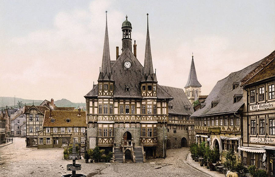 Colored Historical Photos of 1900s Germany