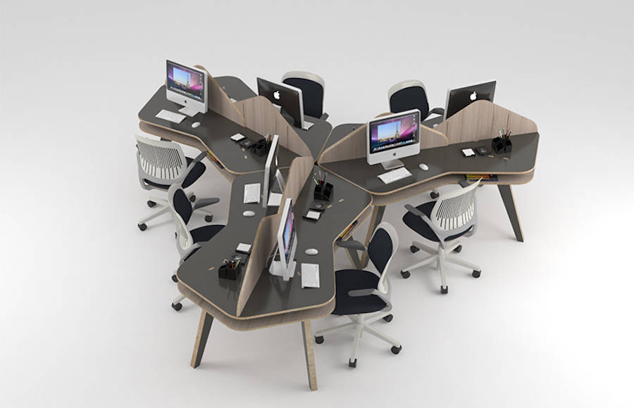 Modular Partition Desk