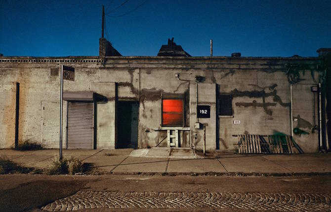 Photographs of American Urban Landscapes at Night