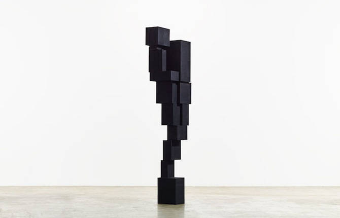 Abstract & Pixelated Human Body Sculptures by Antony Gormley