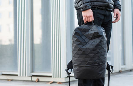 Sculptural & Geometrical Backpack