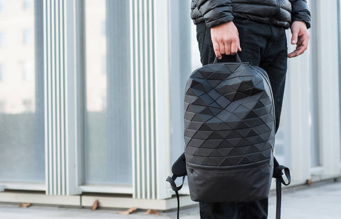 Sculptural & Geometrical Backpack