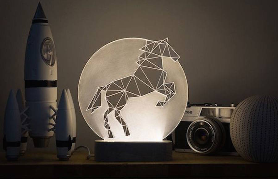 Geometric-Style Lamps
