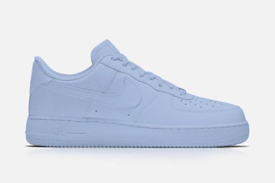 air force 1 solid colors