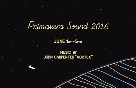 Primavera Sound Line Up 2016 Animation