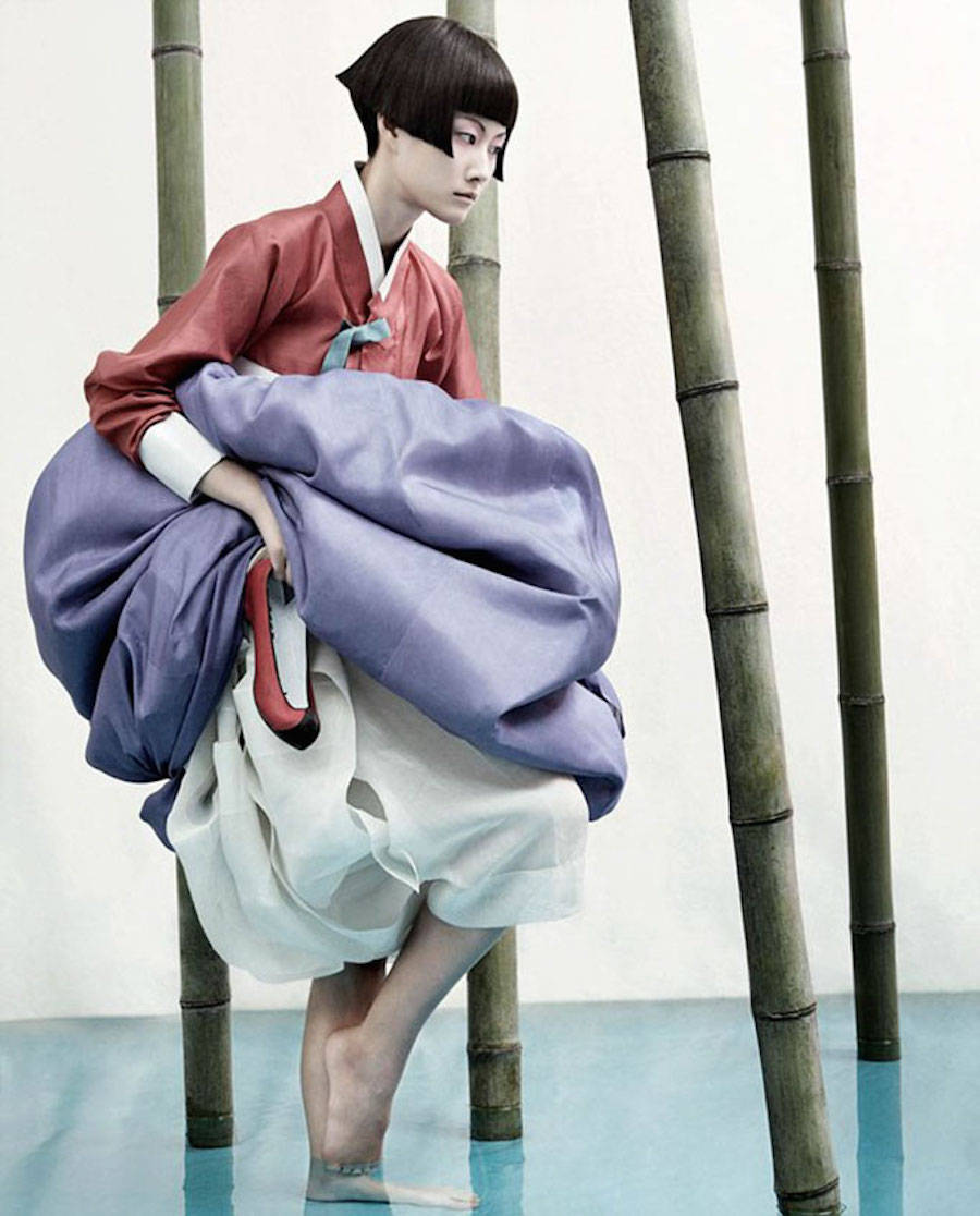 beautiful korean hanbok