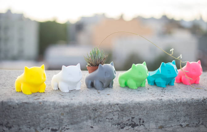 Bulbasaur 3D Printed Planters