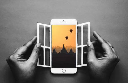 Creative Compositions Using an iPhone and Paper
