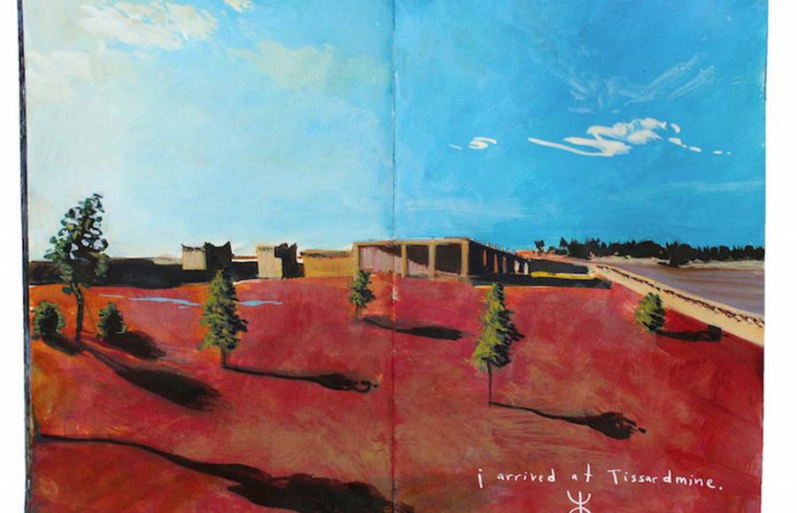 Beautiful Travel Landscapes Painted in Moleskine Notebook