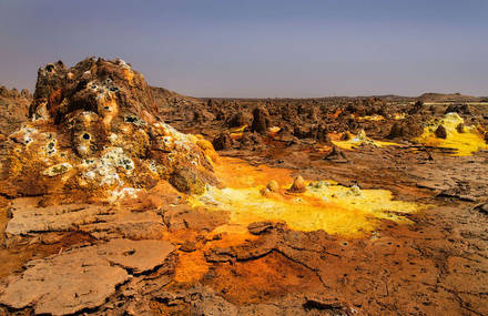 Ethiopian Incredible Brilliantly Colored Panoramas