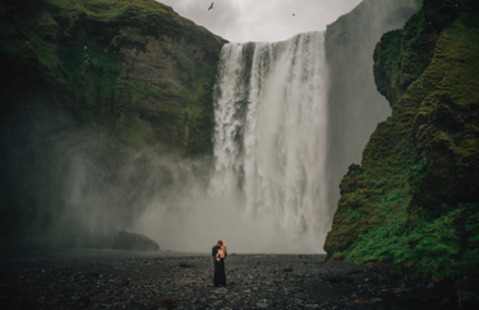 A Wedding in the Natural Landscapes of Iceland