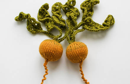 Knitted Fruits and Veggies