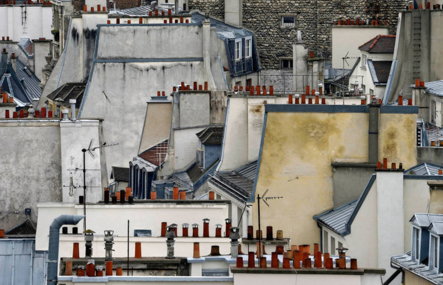 Paris Rooftops by Michael Wolf