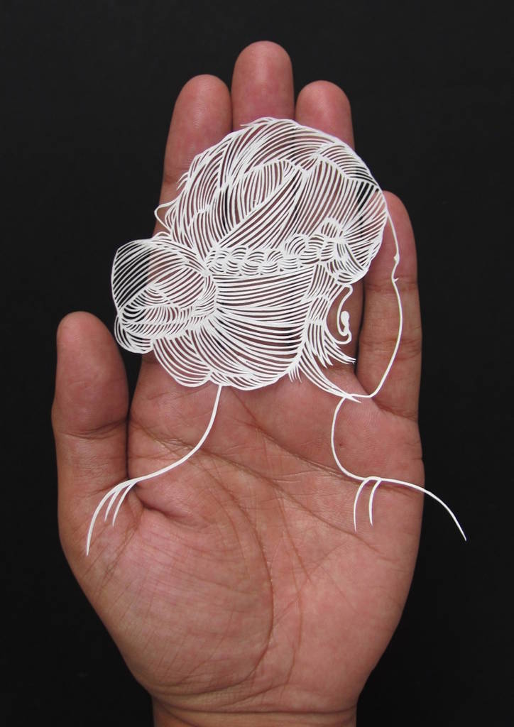 Stunning Paper Cut Art from One Sheet of Paper Media