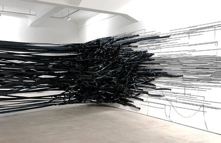 Sticky Tapes Monumental Installations