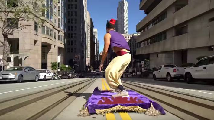 Aladdin Magic Carpet in San Francisco