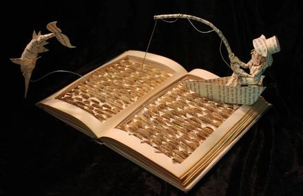 Inventive Fairytale-Like Book Sculptures