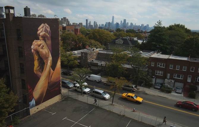 Beautiful Murals in Jersey City by Case Ma’Claim