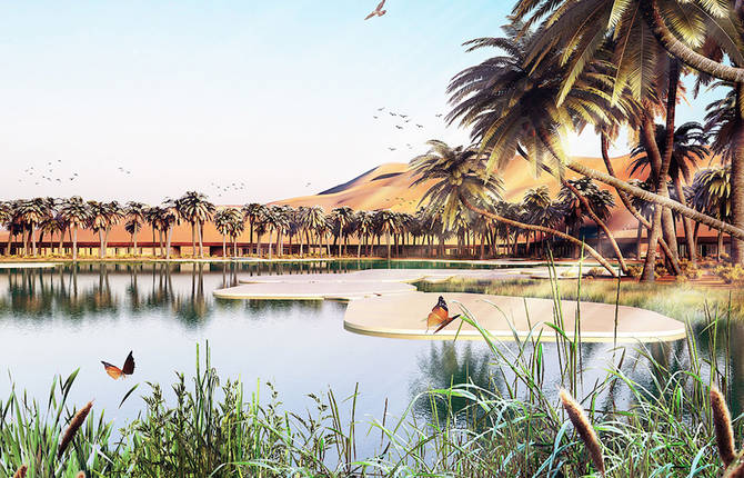Incredible Eco Resort in the United Arab Emirates