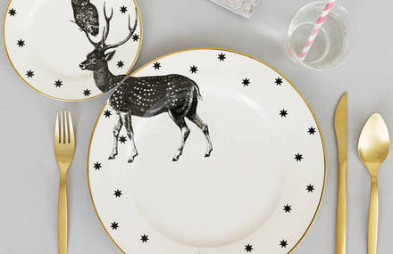 Inventive Compatible Wildlife Dishes and Tea Sets