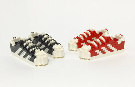 Construct Your Favorite 3D LEGO Sneakers