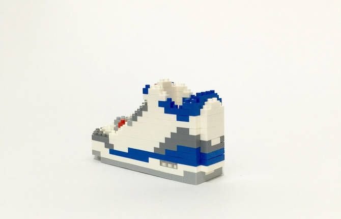 Construct Your Favorite 3D LEGO Sneakers