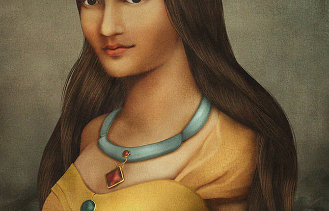 Disney Princesses Reimagined as Renaissance Icons