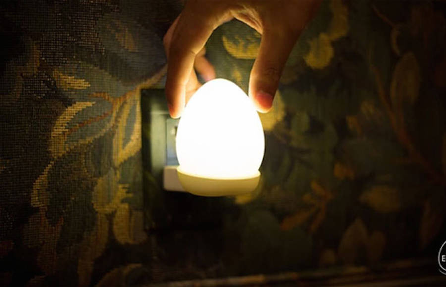 Egg-Shaped Portable Wireless Lamp