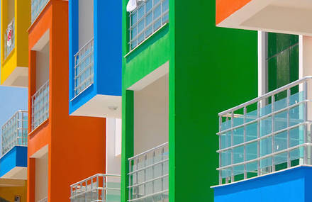 Colorful Architecture Photography in Istanbul
