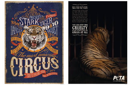 The Cruel Fate of Circus Animals PETA Ads