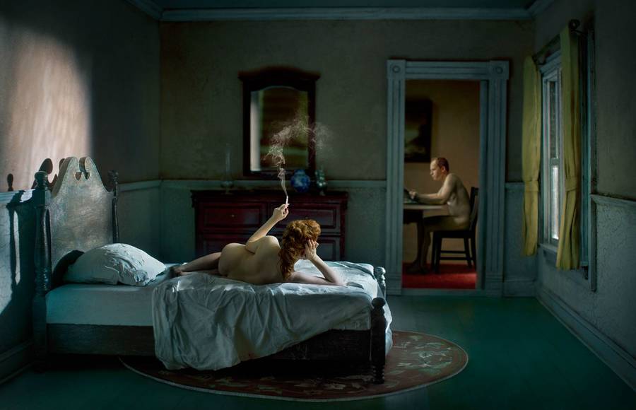 Beautiful Photographs inspired by Edward Hopper’s Paintings