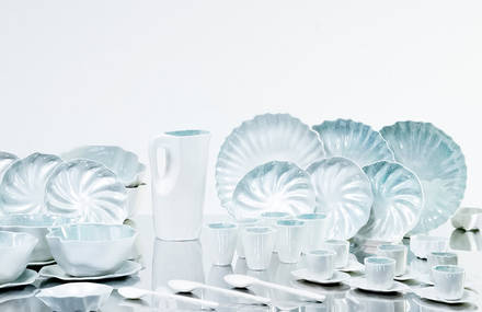 Tableware Collection inspired from Seashell