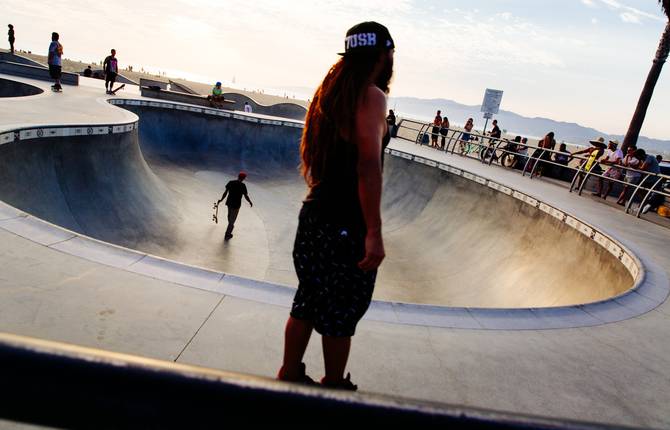 Skateboard Vibes of Venice