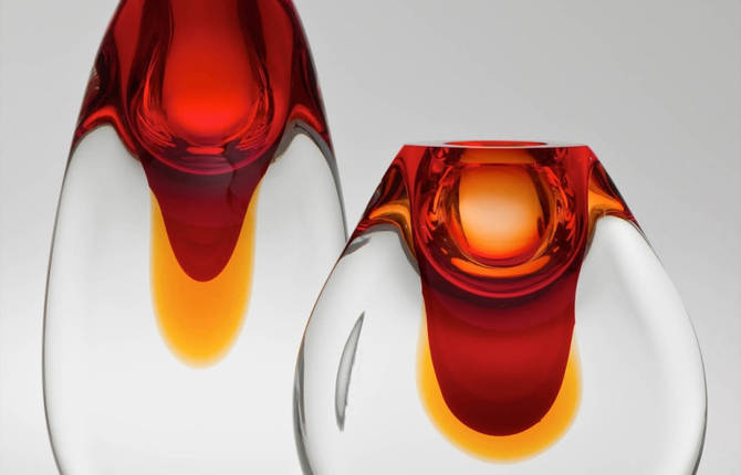 Conceptual and Colorful Glasses by Jacqueline Terpins