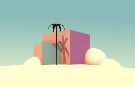 Colorful & Graphic Animated GIFs by Alice Tortue
