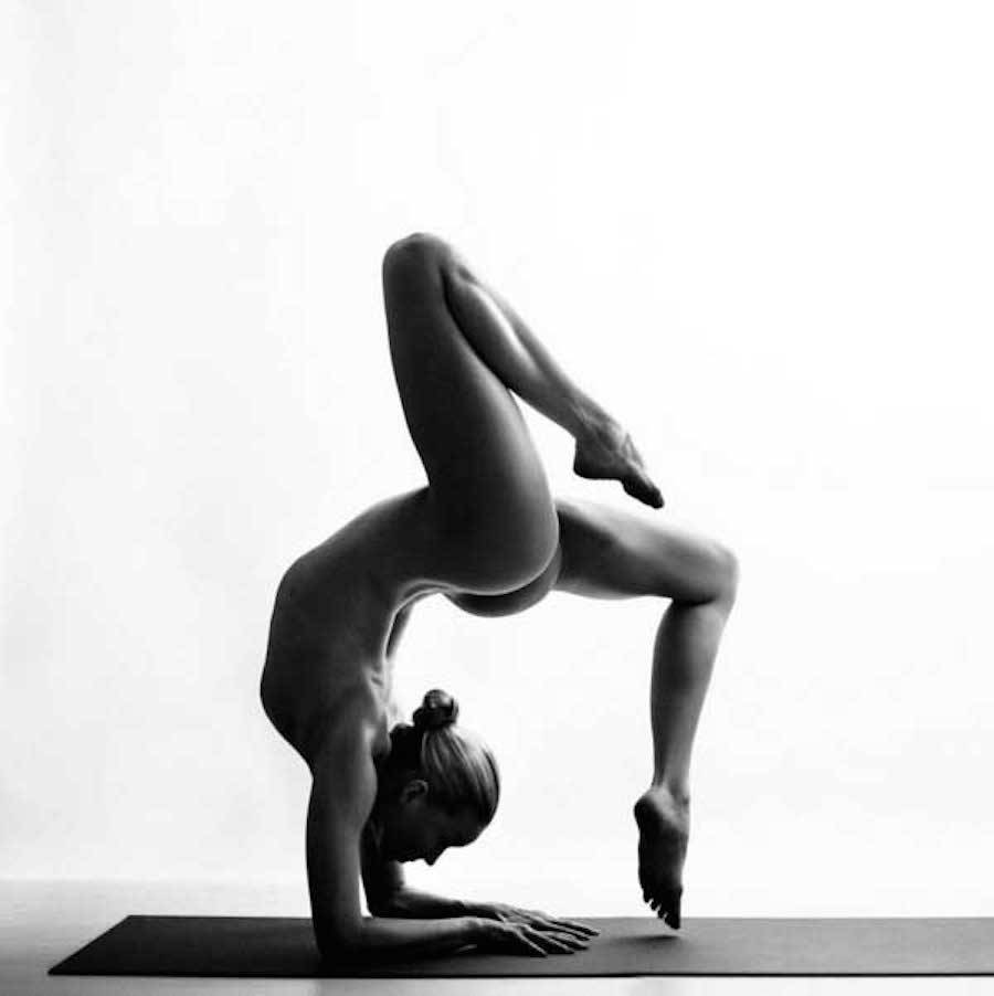 Nude Yoga Positions 52
