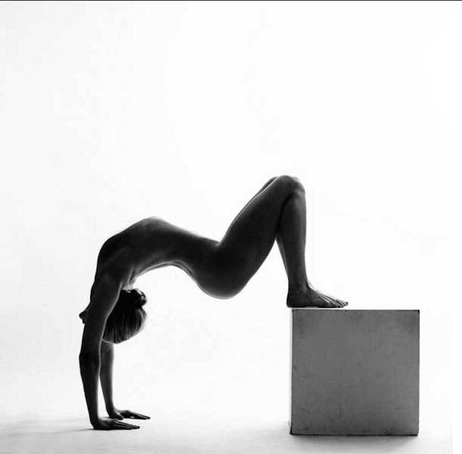 Nude Yoga Positions 30