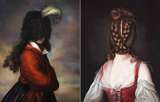 Beautiful and Quirky Portraits Paintings