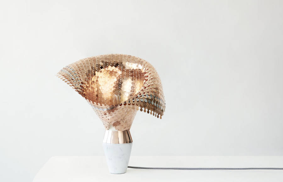 Blooming Organic Metal Lamp