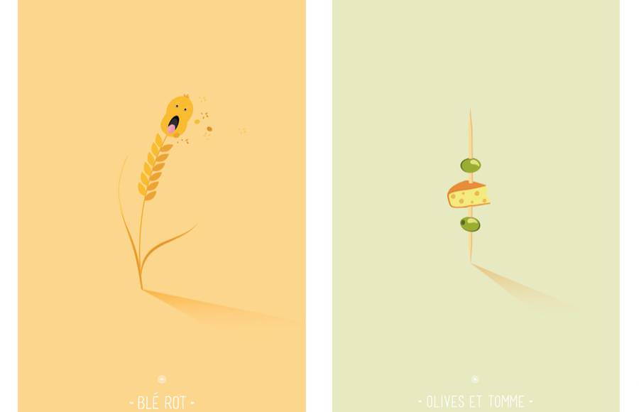 Ingenious French Puns with Images