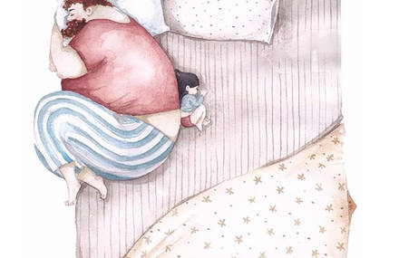 Love between Dads and their Daughters Ilustrations