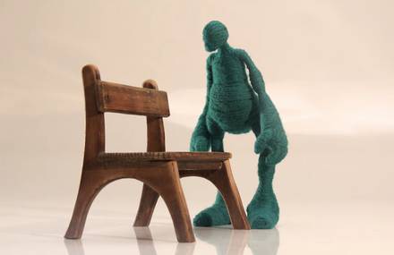 Cute Short Animation Film Featuring a Wool Character