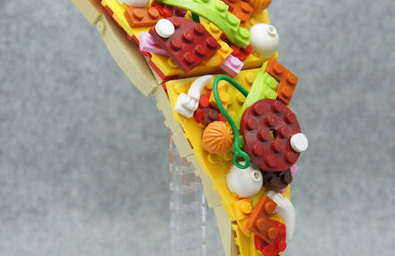 Appetizing Lego Food Art by Tary