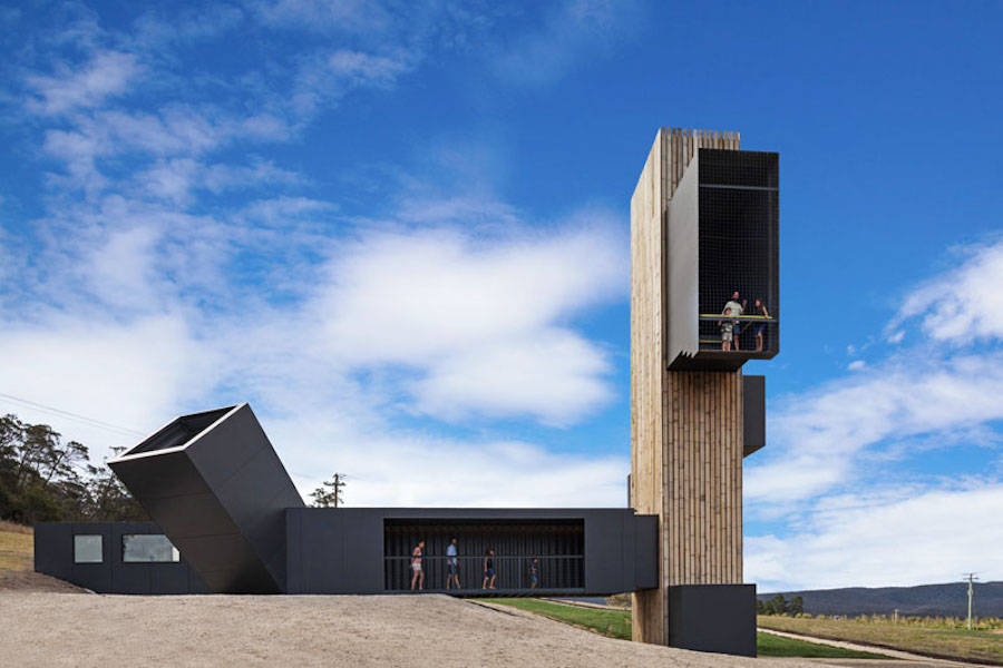 Architectural Lookout Tower for an Australian Vineyard