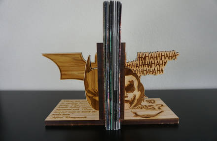 Bookends Inspired by Pop Culture