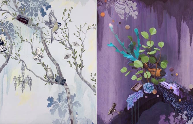Fauna & Flora Paintings by Lauren Matsumoto