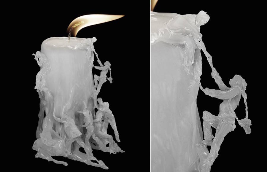 Impressive Digital Wax Sculptures