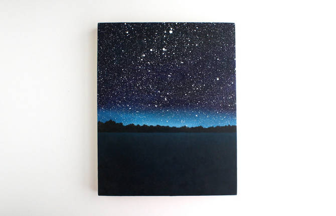 Impressive Miniature Paintings of Starry Nights