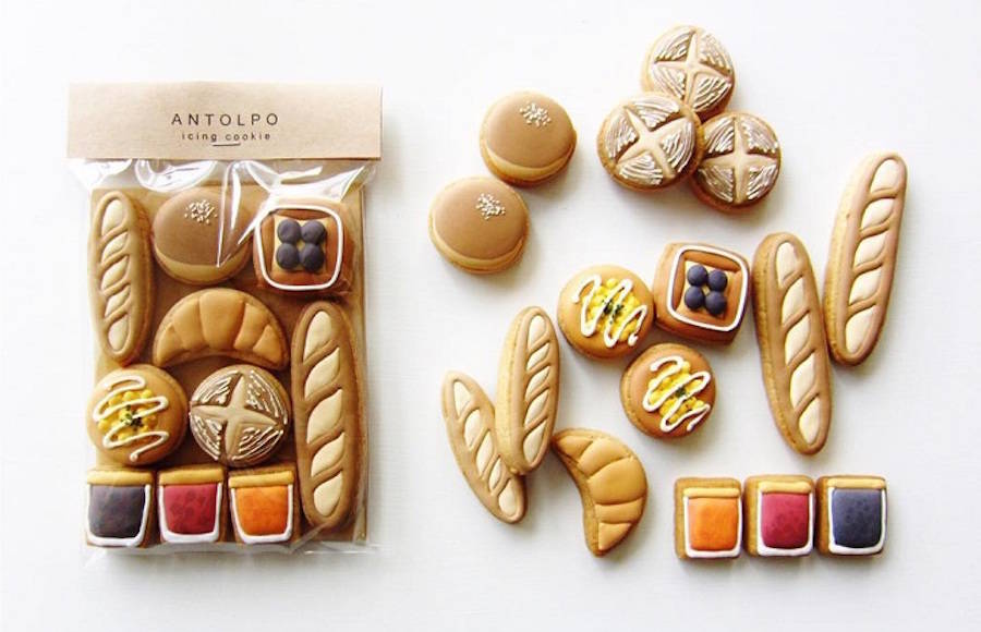 Japanese Iced Sugar Cookies by Antolpo